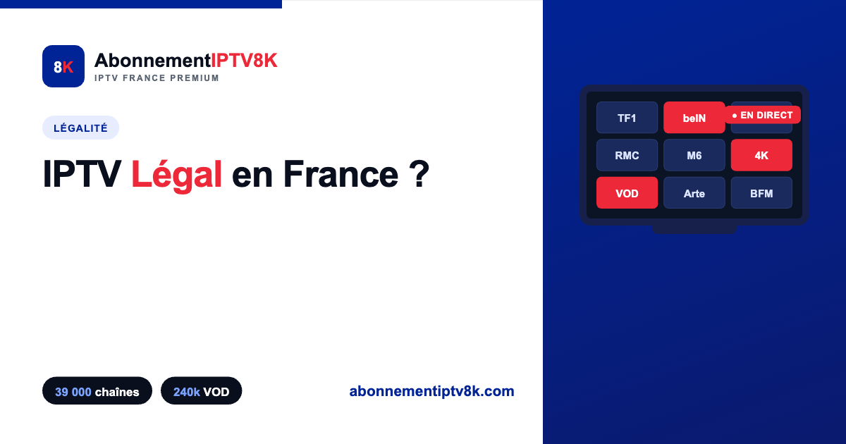 iptv legal france