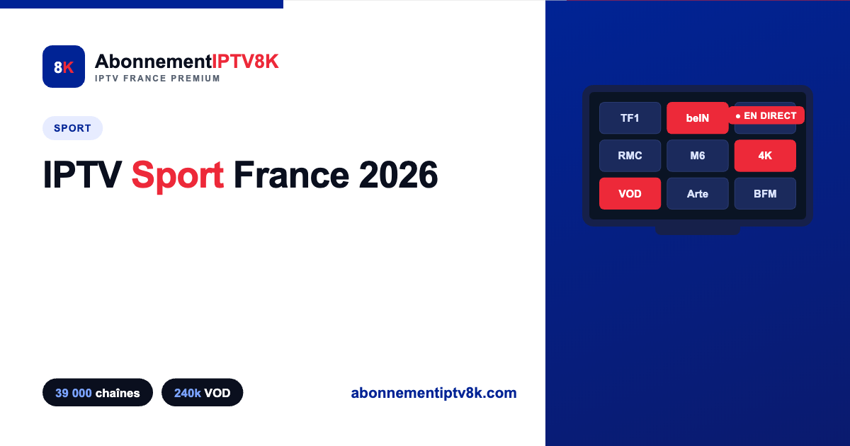 iptv sport france